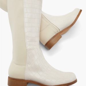 Just fab snake skin boots